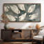 «Graceful White Swans Natation on Calm Water Nature», reproduction d'art encadrée-42834471-42834467
