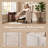 Ultra-Comfort Wingback Recliner Chair - Manual Recline, High Resilience Fabric & Solid Wood Frame for Lasting Luxury-636606470