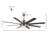 66'' Ceiling Fan with LED Lights-453944120