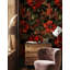 Crimson Petals Wallpaper Vibrant Red Floral Wall Mural for a Striking Interior Update