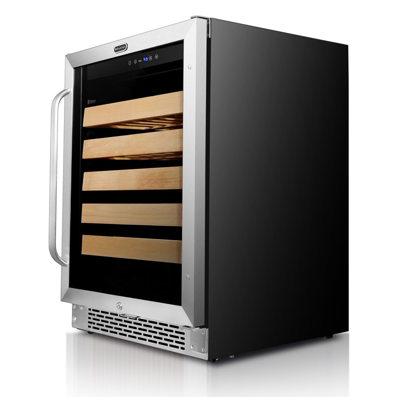 Whynter 24'' width 54 Bottle Single Zone Built-In Wine Refrigerator