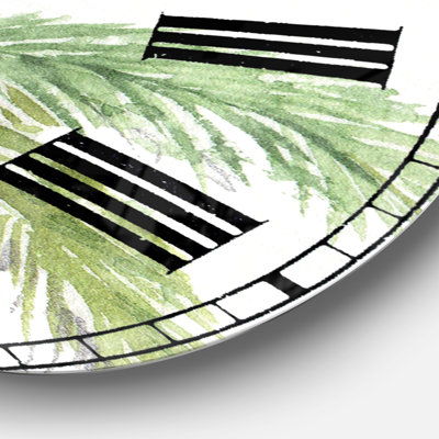 Swigart Metal Wall Clock
