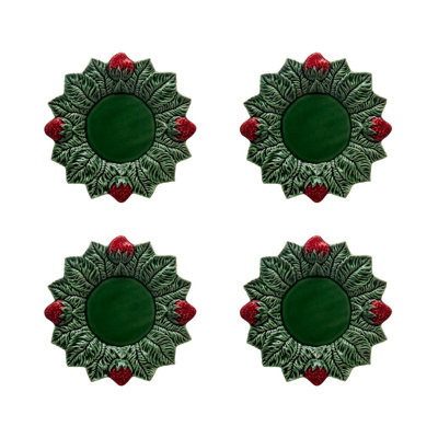 Strawberry Earthenware Dinner Plate