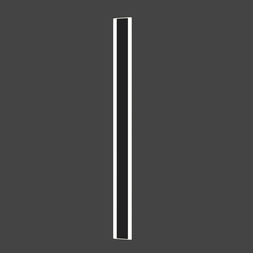 ENER J Outdoor LED Wall Light 100cm Black 24W Dimmable CCT Remote Control IP65