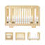 Lit de bébé convertible 8-en-1 Babyletto Yuzu avec toutes les étapes de conversion-783564097