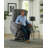 Upholstered Polyester Power Reclining Heated Massage Chair-82032674