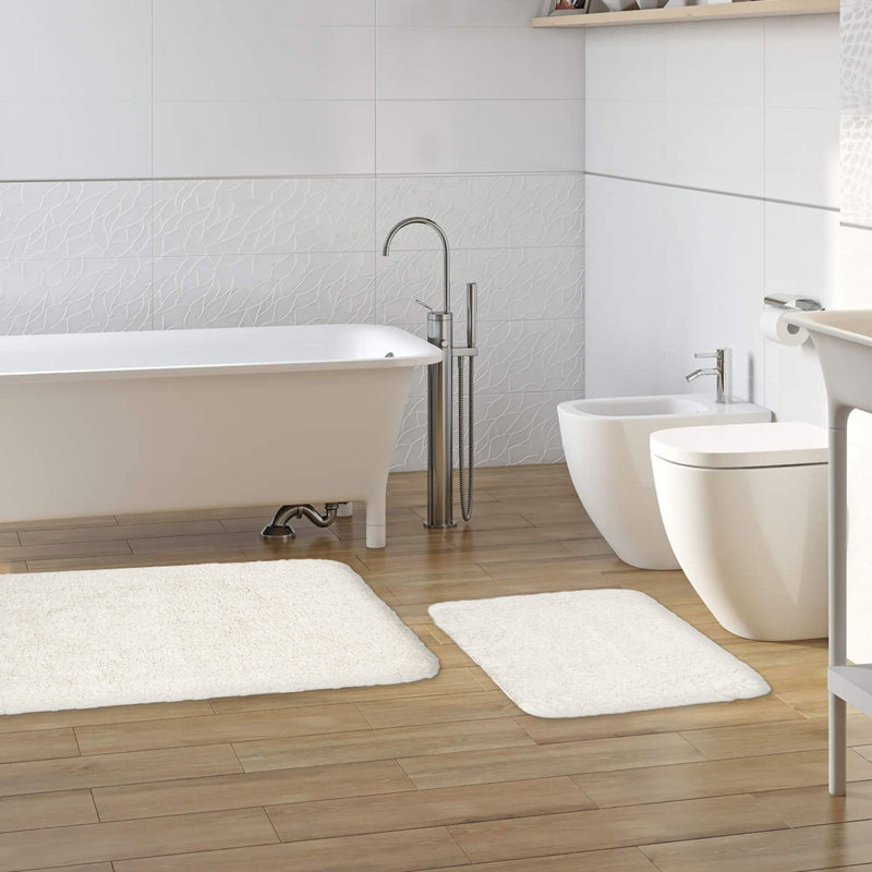 Ensemble de tapis de bain 2 pièces Venner, Crème