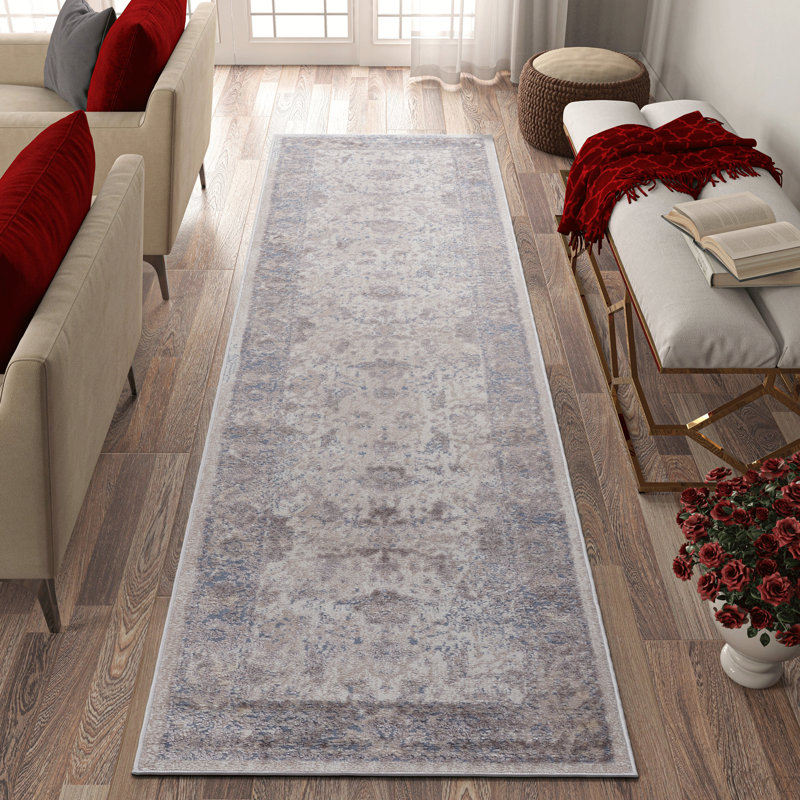 LOOM & LUXE Collection 2X8 Brown/Beige /Traditional Non-Shedding Living Room Bedroom Dining Home Office Stylish And Stain Resistant Area Rug