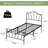 Metal Open-Frame Bed-279520070