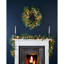 Faux Lighted Spruce 10.16cm Wreath