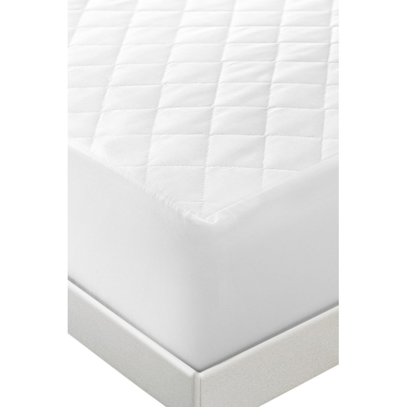 Quilted Mattress Protector 16" Extra Deep Standard Cotton, Small Single (2'6)
