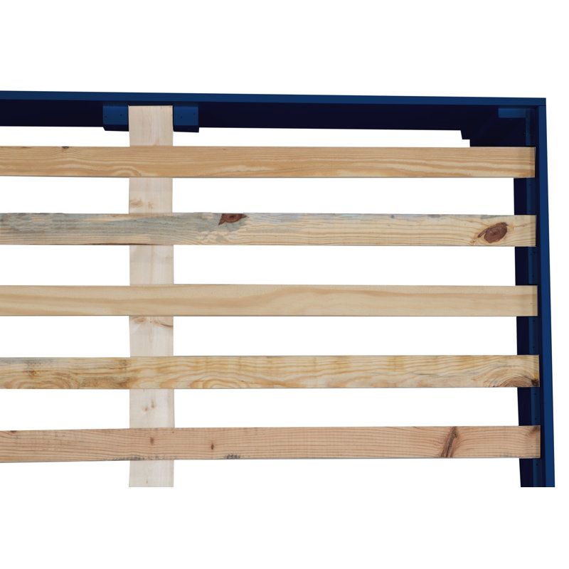 Lit plateforme Chippendale, Grand,  Bleu marine