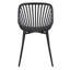 Chaise d'extérieur Adairsville noire-1062042418