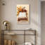«Little Bird with Fall Flowers Glam», reproduction d'art sur toile par Art Remedy-115087592-117969150-117969143
