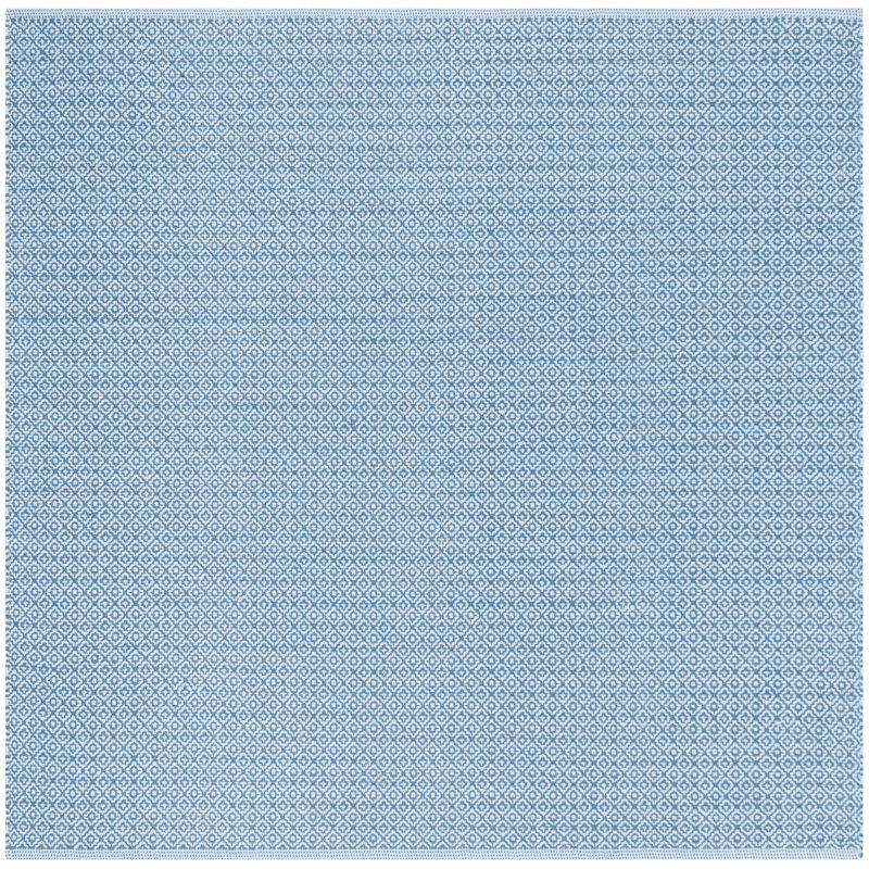 Tapis en coton tissé à la main Absalat, Carré 6 pi