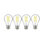 10.5 watts (75 watts equivalent), A19 LED bulb, dimmable, warm white E26 / medium (standard) base