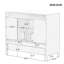 Meuble-lavabo multifonctionnel avec portes 36 po avec lavabo 36 po
