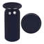 Table à boissons ronde 22,75 po en métal lustré bleu marine Miles - Table d'appoint et table d'appoint pour le salon et la chambre à coucher-862069643