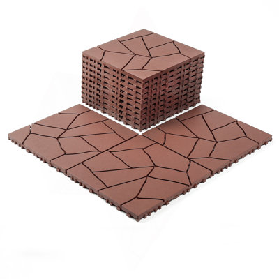 Stone Style 12" Deck Tiles
