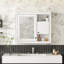 Armoire murale 32 po avec miroir
