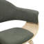Chaise de salle à manger à dossier courbé Adalyn-114194312