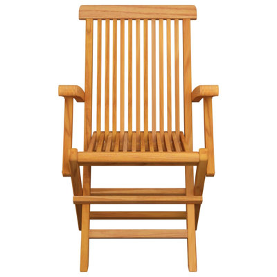 Acuna Folding Patio Dining Armchair with Cushion