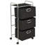41.5cm W Metal Shelving Unit with Wheels