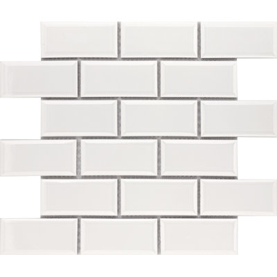 CC Mosaic+ BG 2x4 Beveled Brick Mos