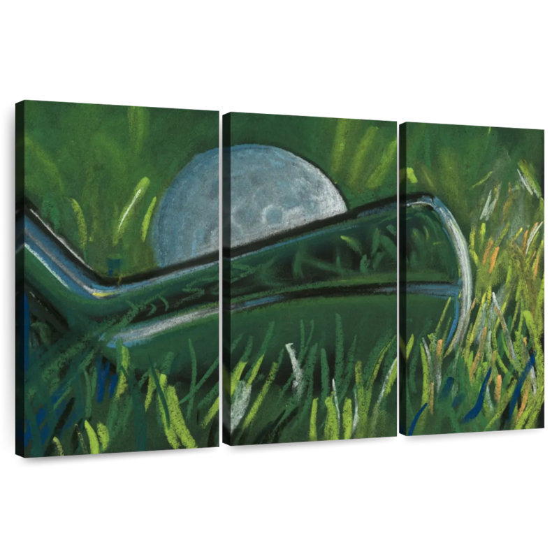 Senne Tee Time I, 24" H x 38" W