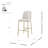 Paulett Velvet Counter Stool, (Set Of 2)
