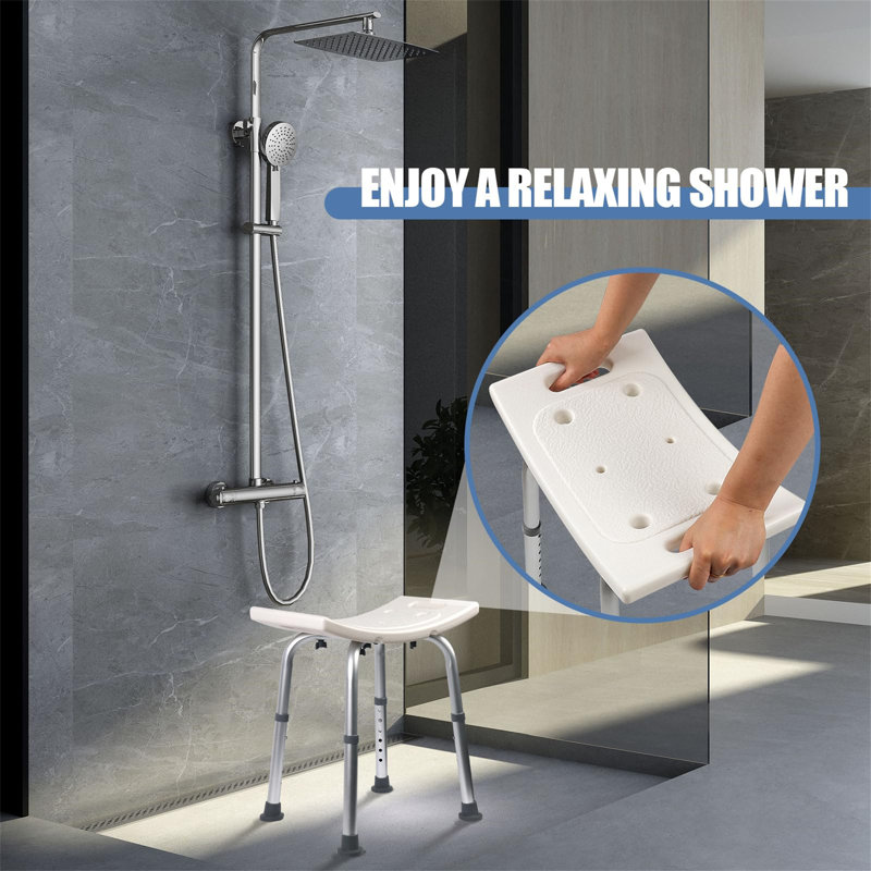 Non-Slip Shower Stool