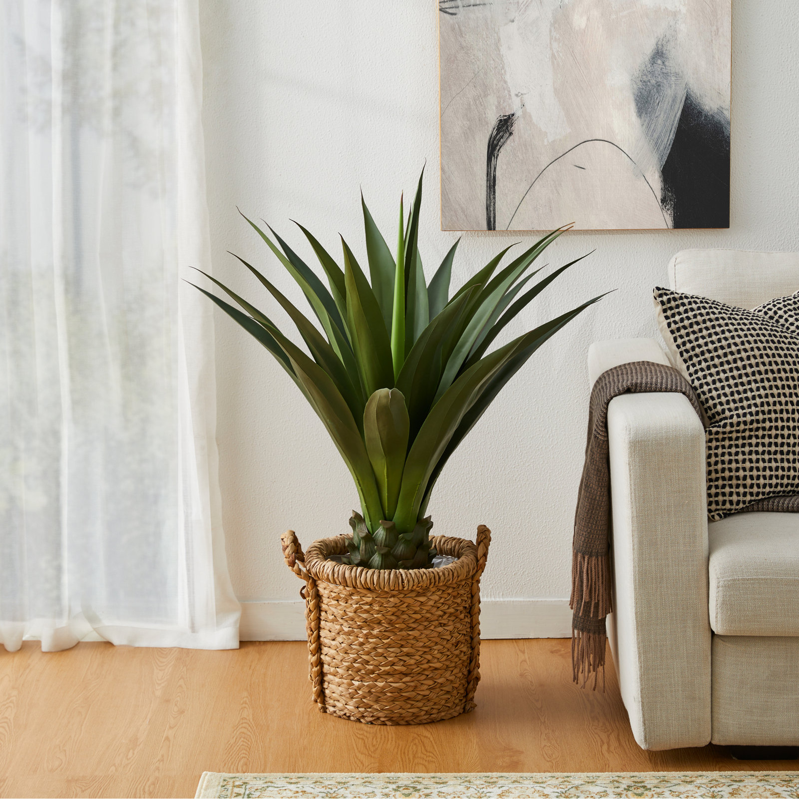 39" Agave Plant in Pot