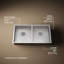 Strive 32 In. Undermount Duble-Bowl Kitchen Sink