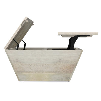 Abba 36 Inch Square Lift Top Coffee Table