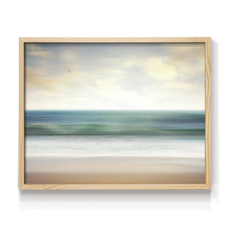 Pacific Coast - Reproduction encadrée - Restickable, Naturel, H 22 po x l 28 po