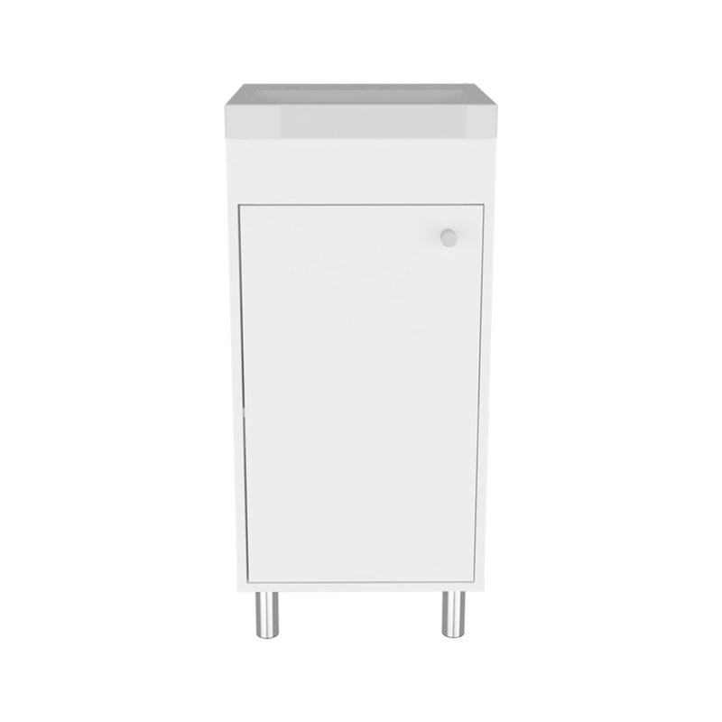Lavabo de salle de bain Waterford, , Blanc