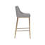 Dionne Upholstered Stool with Metal Frame-1174693905