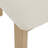 Mathel Modern Fabric Upholstered Armless Dining Chairs with Sleek Metal Legs-466215533-468497252
