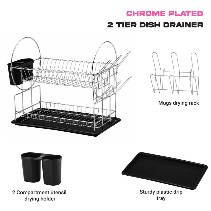 Bergan Stainless Steel Dish Rack