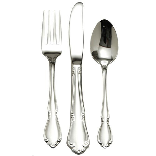 6 Pieces Toddler Utensils Stainless Steel Baby Forks and Spoons Silverware Set Kids Silverware Children's Flatware Kids Cutlery Set with Round Handle