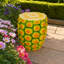 Tabouret de jardin en résine 14 po