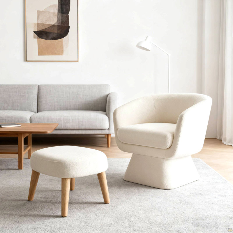 Fauteuil Lazy, Beige