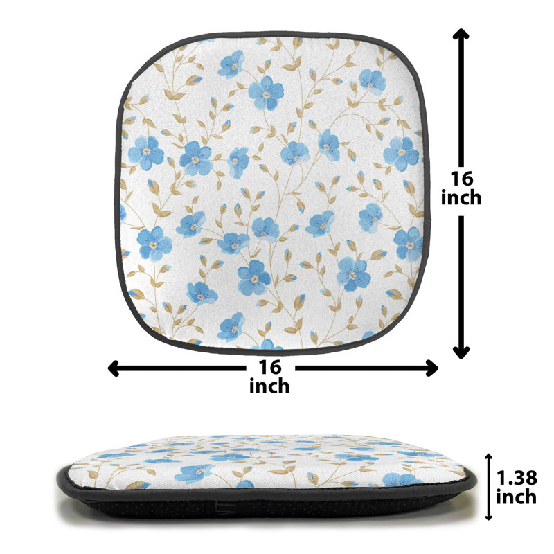 Coussin de siège papillon