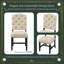 Ensemble de 2 chaises rembourrées pour salle à manger et salon (espresso) TREXM-133204933-134567228-134567231