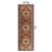 Shiflett Oriental Burgundy/Mustard/Black Area Rug-1820607096