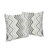 Chevron Outdoor Throw Pillow-86382639