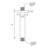 8" Shower Arm with Flange-100978142
