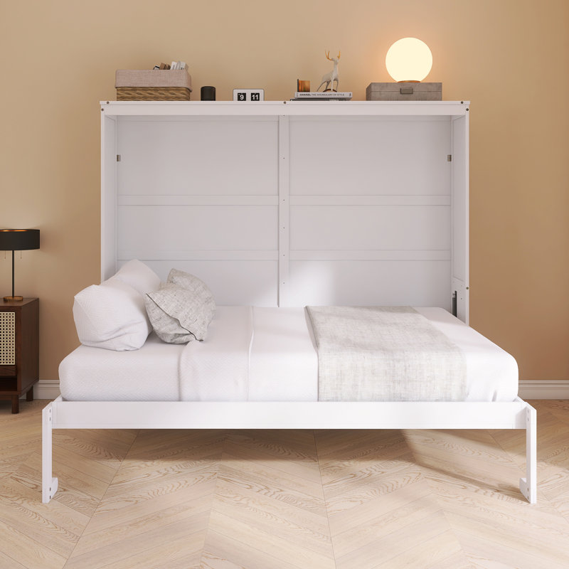 Murphy Bed Wall Bed, Full, White