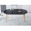 Table extensible, table à manger, table de bureau, table basse, pieds en bois, plateau en bois aggloméré, 100/140 / 180x100x75cm-2002170045