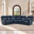 Blue Genuine Leather selected